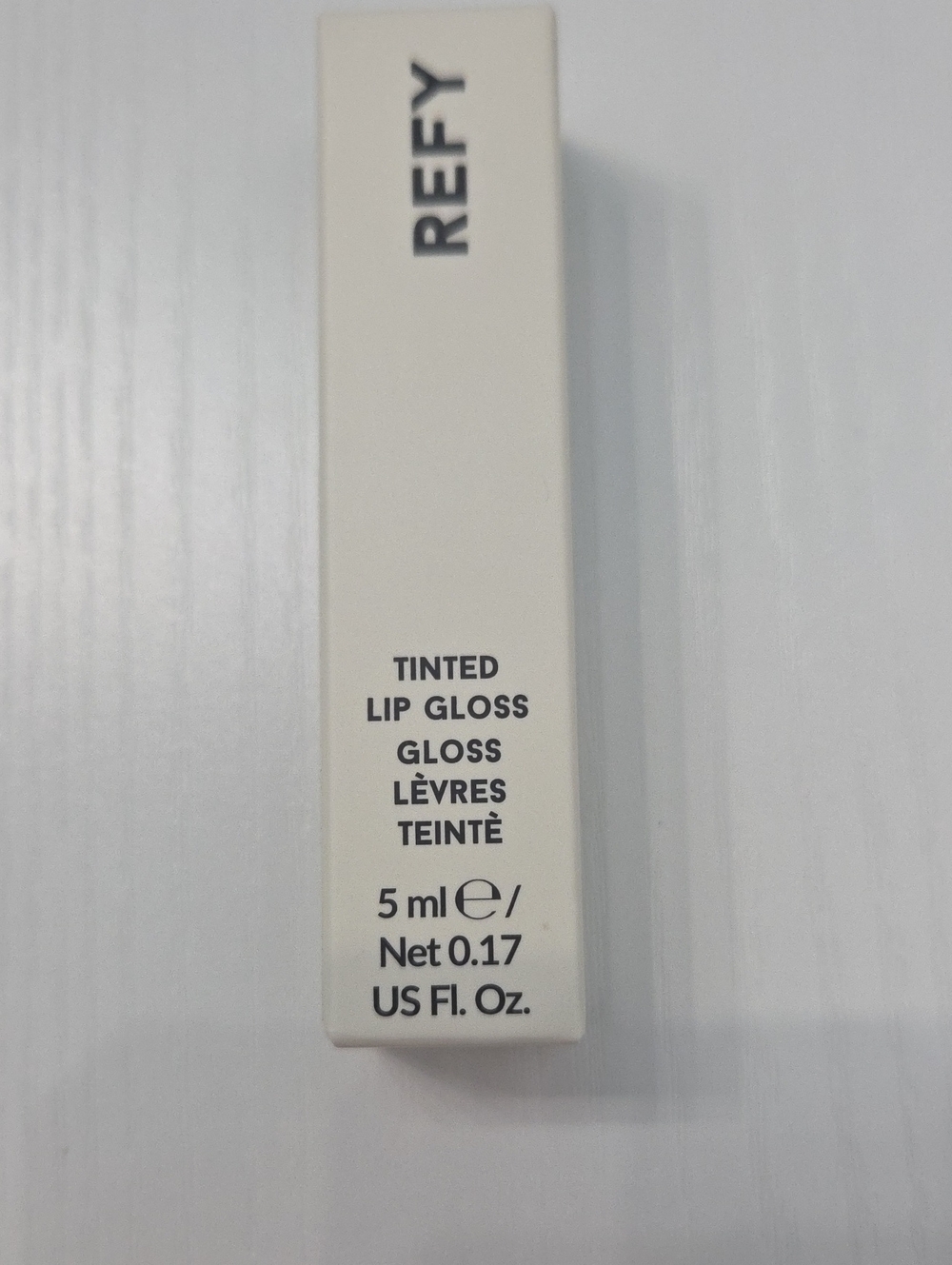 REFY Tinted Lip Gloss — Rose Wood
